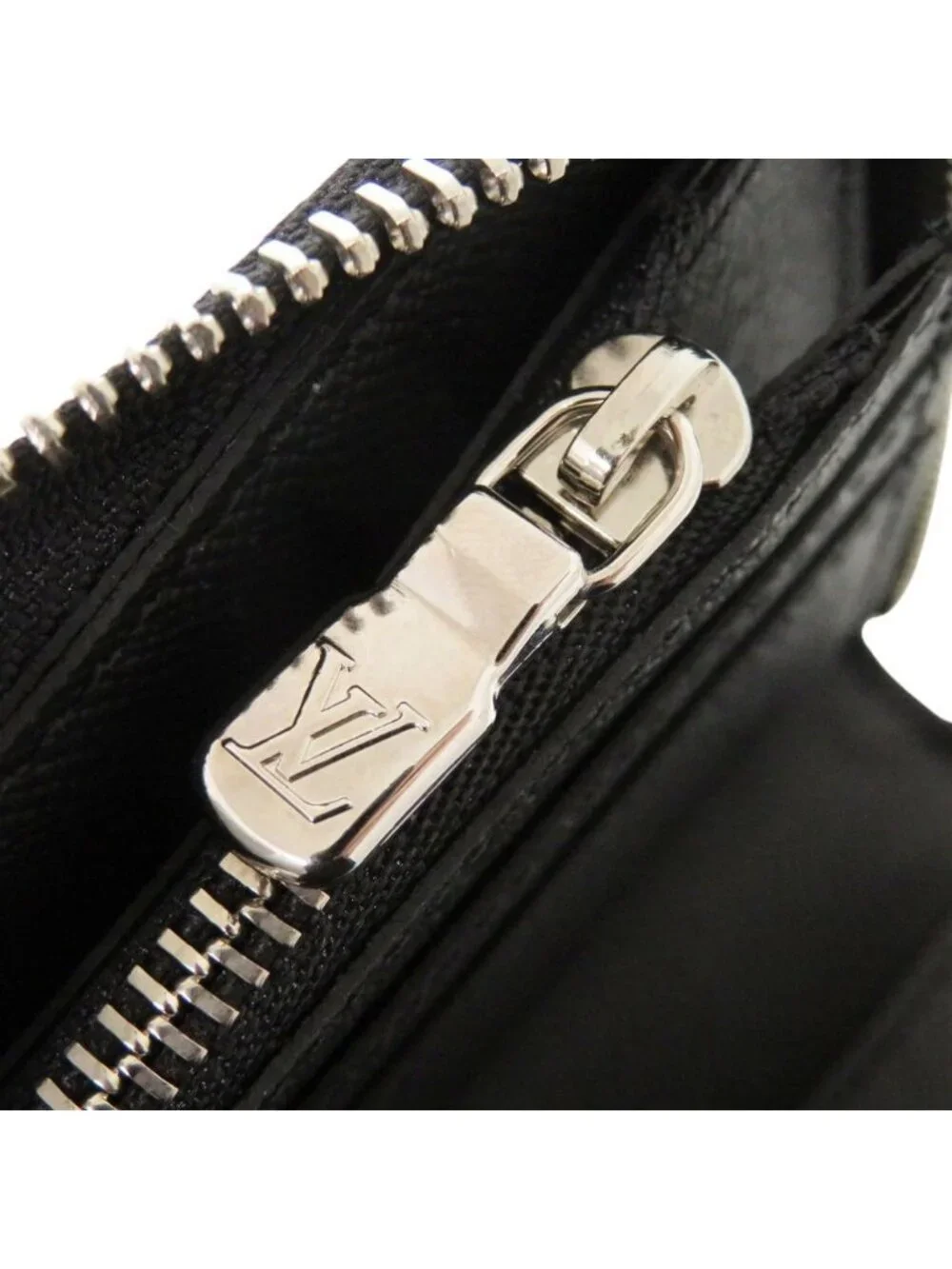 Louis Vuitton Zippy Wallet Vertical Epi IC Noir